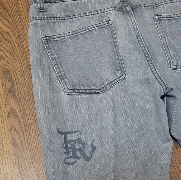 Third Rail Los Angeles USA Men’s Embroidered Pants 100% Cotton W31 L31 C93 - Picture 5 of 11